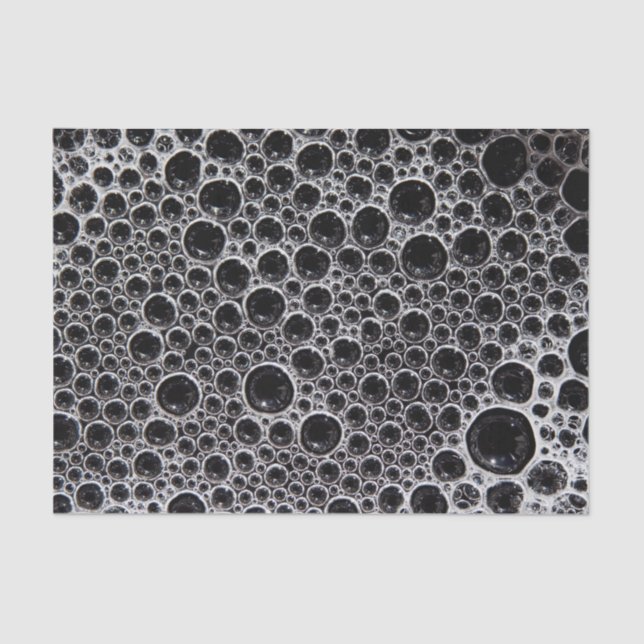 Sudsy soap bubbles tissue paper (Front)