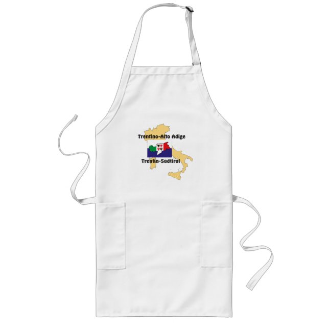 Südtirol – Alto Adige - Italien - Italia Schürze Long Apron (Front)
