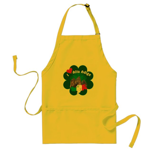 Südtirol – Alto Adige - Italien - Italia Schürze Standard Apron (Front)