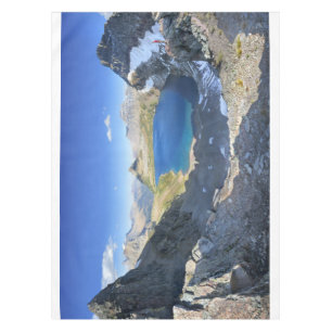 Sue Lake Overlook - Glacier National Park Tablecloth