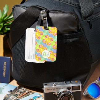 Sue Mosaic Luggage Tag