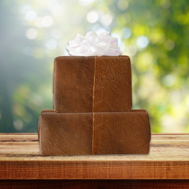 Suede Mix Faux Leather Wrapping Paper (Creator Uploaded)