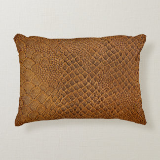 suede with beautiful patternpattern,snake,texture, decorative cushion