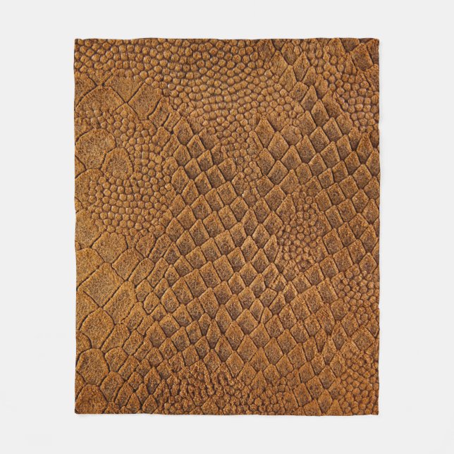suede with beautiful patternpattern,snake,texture, fleece blanket (Front)
