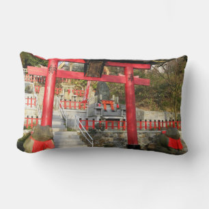 Suehiro Ogami Shrine (Fortune Frog Shrine) Lumbar Cushion