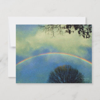 suerat style rainbow invitation