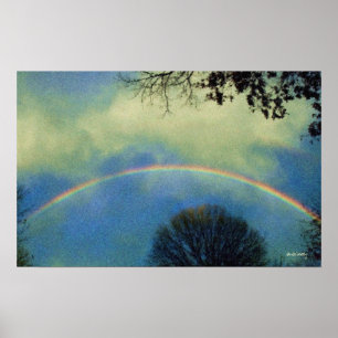 suerat style rainbow poster