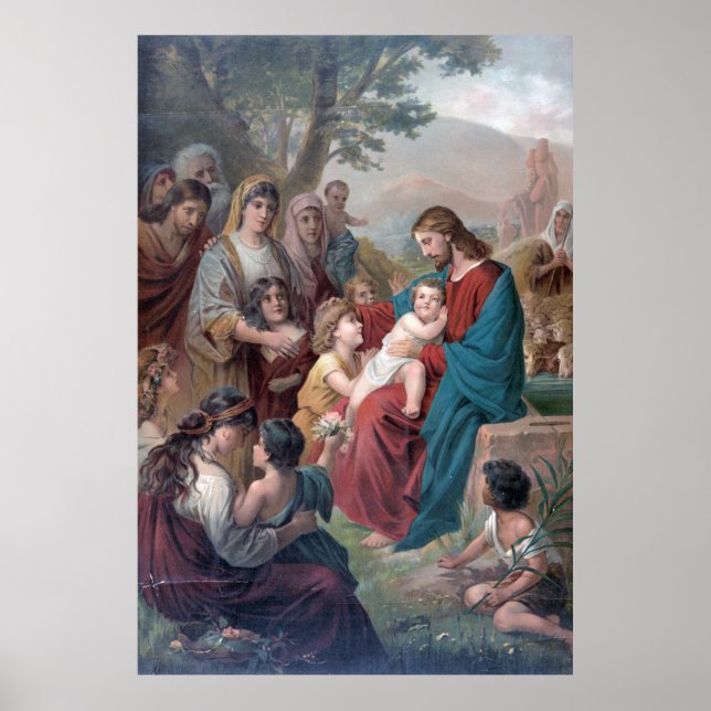 Suffer Little Children to Come Unto Me (1892) Poster (Front)