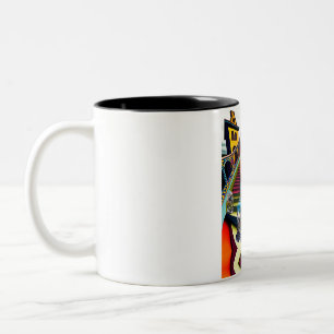 Suffer No Fool Two-Tone Coffee Mug