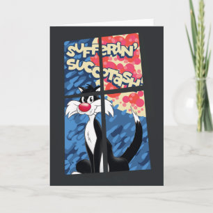 "Sufferin' Succotash" SYLVESTER™ Behind Window Card