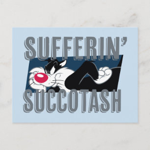 Sufferin' Succotash SYLVESTER™ Cut-Out Postcard