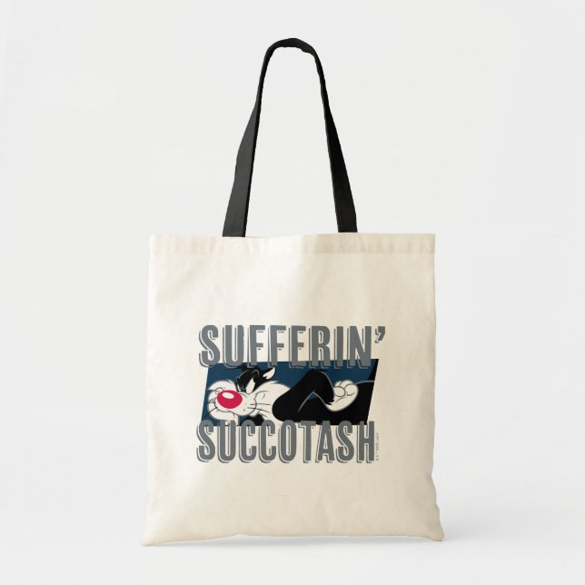Sufferin' Succotash SYLVESTER™ Cut-Out Tote Bag (Front)