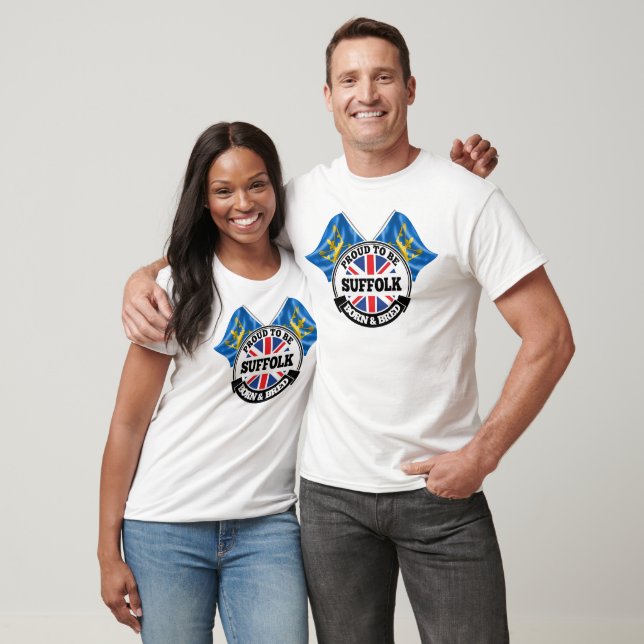 Suffolk Born and Bred T-Shirt (Unisex)