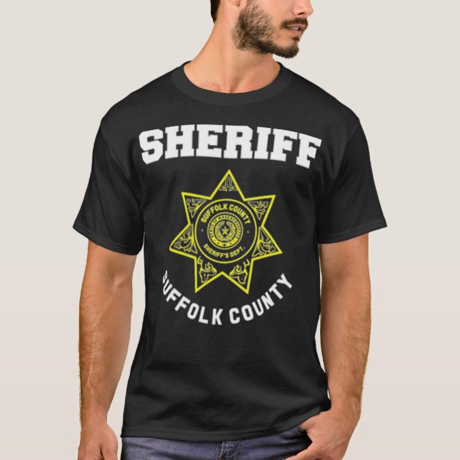 Suffolk County Massachusetts Sheriff Deputies T-Shirt (Front)