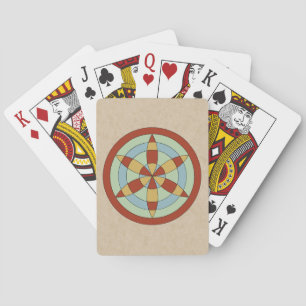 Suffolk Hexafoil (Daisy Wheel) Witch Mark Playing Cards