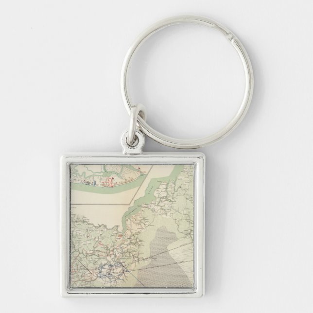Suffolk & vicinity key ring (Front)