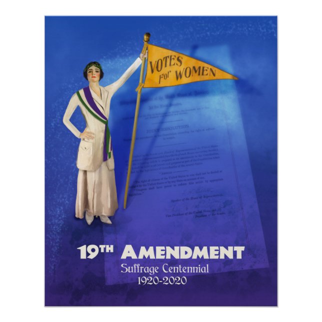 Suffrage Centennial Poster (Front)