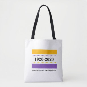 Suffrage Womens Right to Vote 100th Anniversary Tote Bag