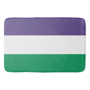 Suffragette Flag Bath Mat