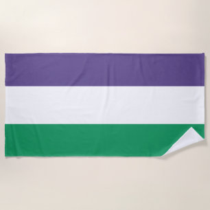 Suffragette Flag Beach Towel