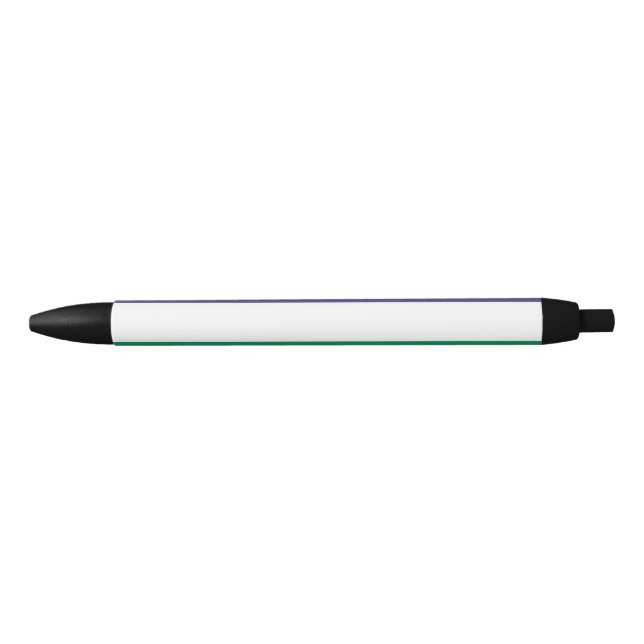 Suffragette Flag Black Ink Pen (Front)