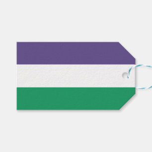 Suffragette Flag Gift Tags