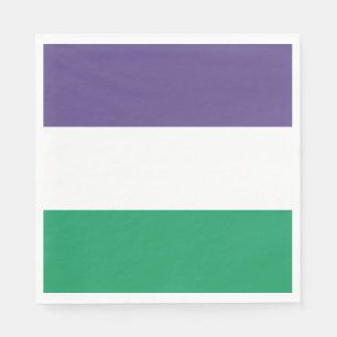 Suffragette Flag Napkin