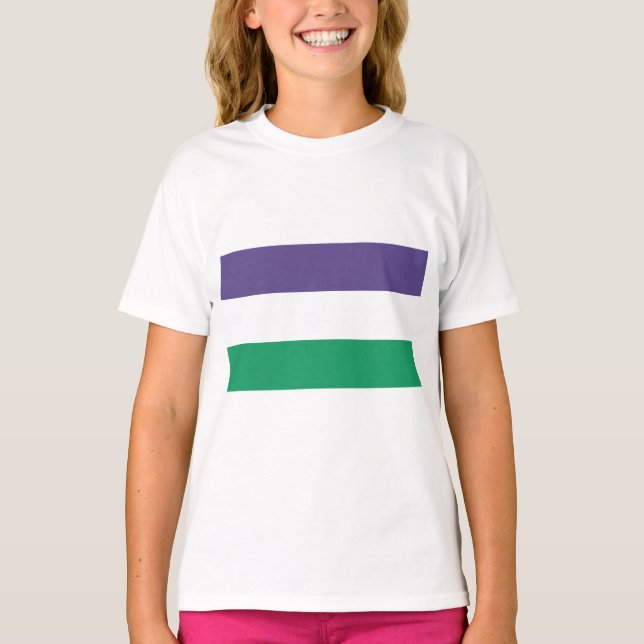Suffragette Flag T-Shirt (Front)