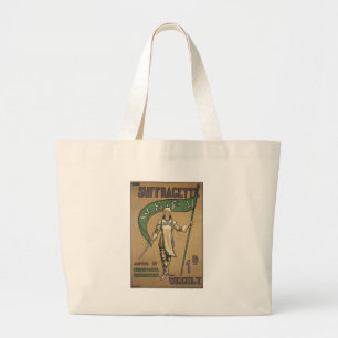 Suffragette Magazine Large Tote Bag