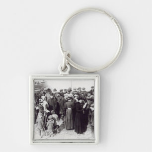 Suffragettes in Hastings, 1908 Key Ring