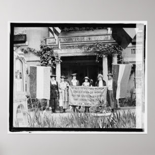 Suffragettes Vintage Poster