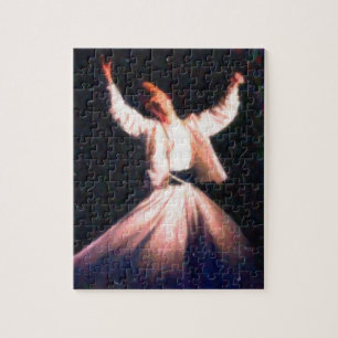 sufi - dervish dancing art paint jigsaw puzzle
