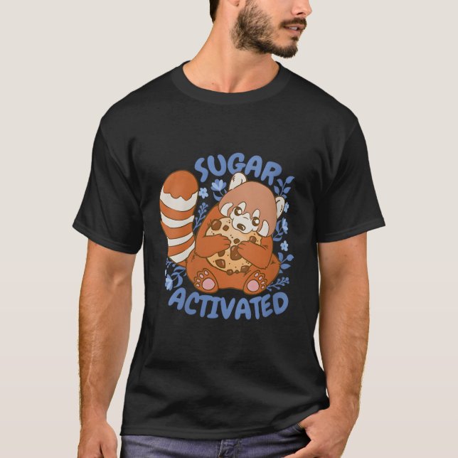 Sugar Activated Red Panda T-Shirt (Front)