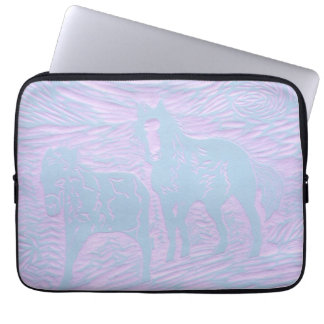 Sugar and Buford Laptop Sleeve