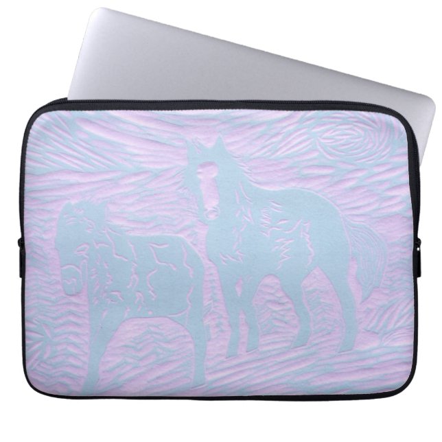 Sugar and Buford Laptop Sleeve (Front)