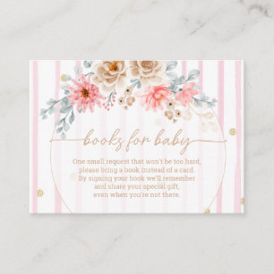 Sugar and spice Books for Baby Enclosure Card