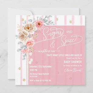 Sugar and spice & everything nice Baby shower