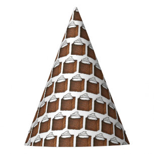 Sugar and Spice Gingerbread Cake Christmas Holiday Party Hat