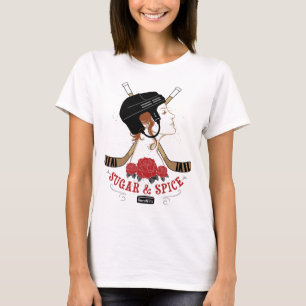 Sugar and Spice Womens Hockey T-Shirt
