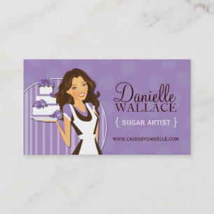 Sugar Artist Business Cards