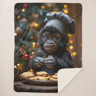 Sugar bakers Gorilla Sherpa Blanket