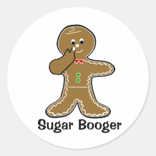 Sugar Booger Classic Round Sticker