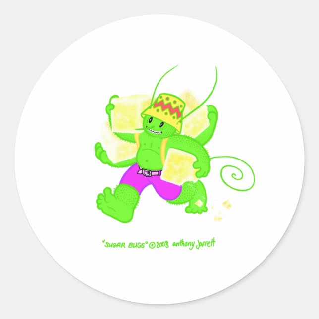 Sugar bug 4 no logo Sticker (Front)
