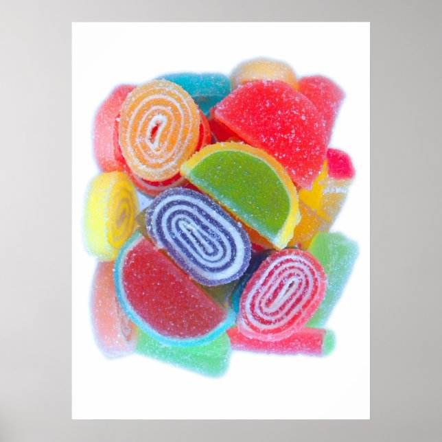 sugar candies poster (Front)