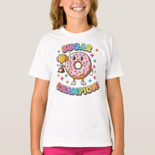 Sugar Champion – Donut Trophy Tee