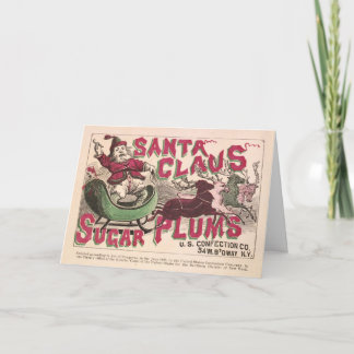 sugar claus holiday card