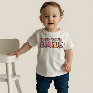Sugar-Coated Smile   Doughnut Baby T-Shirt