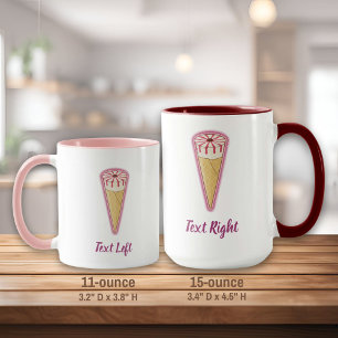 Sugar Cone Ice Cream Mug