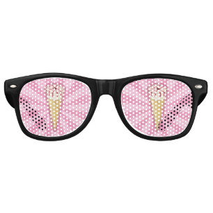 Sugar Cone Ice Cream Retro Sunglasses