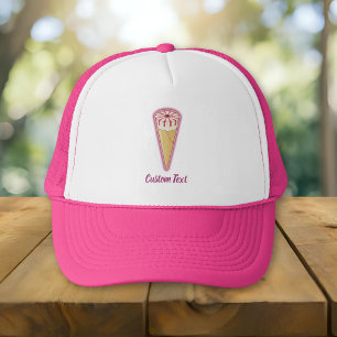 Sugar Cone Ice Cream Trucker Hat